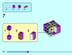 LEGO 40884 instructions page 10 – build guide