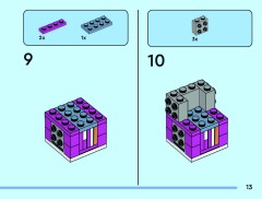 LEGO 40884 instructions page 13 – build guide