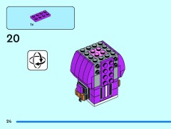 LEGO 40884 instructions page 24 – build guide