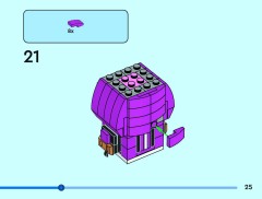 LEGO 40884 instructions page 25 – build guide