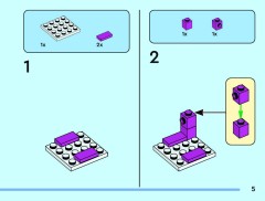 LEGO 40884 instructions page 5 – build guide