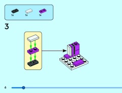 LEGO 40884 instructions page 6 – build guide