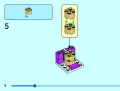 LEGO 40884 instructions page 8 – build guide