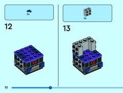 LEGO 40884 instructions page 10 – build guide