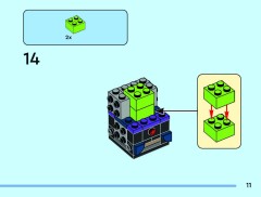 LEGO 40884 instructions page 11 – build guide