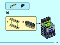 LEGO 40884 instructions page 13 – build guide
