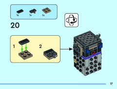 LEGO 40884 instructions page 17 – build guide