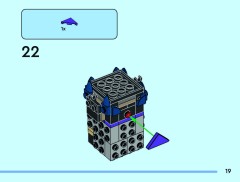LEGO 40884 instructions page 19 – build guide