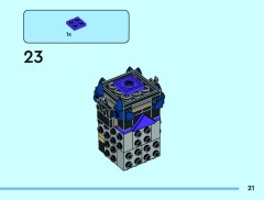 LEGO 40884 instructions page 21 – build guide