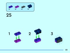 LEGO 40884 instructions page 23 – build guide