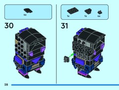 LEGO 40884 instructions page 28 – build guide