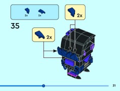 LEGO 40884 instructions page 31 – build guide