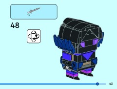 LEGO 40884 instructions page 43 – build guide