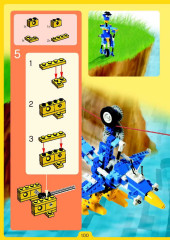 LEGO 4090 instructions page 100 – build guide