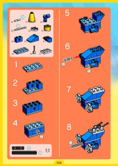 LEGO 4090 instructions page 104 – build guide