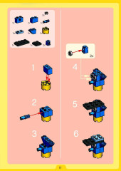 LEGO 4090 instructions page 11 – build guide