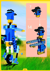 LEGO 4090 instructions page 12 – build guide