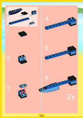 LEGO 4090 instructions page 122 – build guide