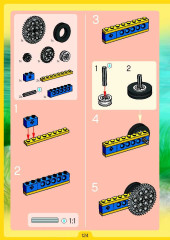 LEGO 4090 instructions page 124 – build guide
