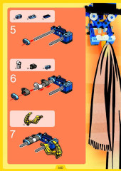LEGO 4090 instructions page 140 – build guide
