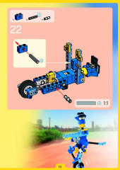 LEGO 4090 instructions page 19 – build guide