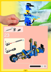 LEGO 4090 instructions page 20 – build guide