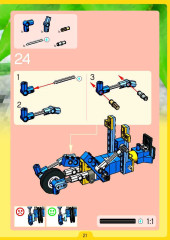 LEGO 4090 instructions page 21 – build guide
