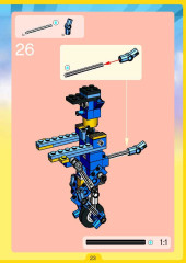 LEGO 4090 instructions page 23 – build guide