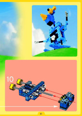LEGO 4090 instructions page 41 – build guide