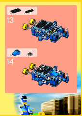 LEGO 4090 instructions page 43 – build guide