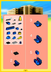 LEGO 4090 instructions page 44 – build guide