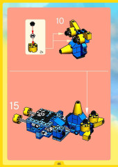LEGO 4090 instructions page 46 – build guide