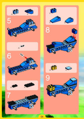 LEGO 4090 instructions page 56 – build guide