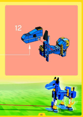 LEGO 4090 instructions page 61 – build guide