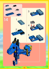 LEGO 4090 instructions page 63 – build guide