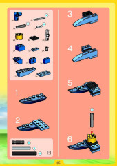 LEGO 4090 instructions page 65 – build guide