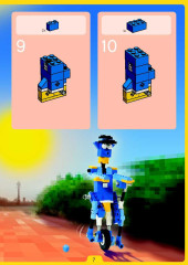 LEGO 4090 instructions page 7 – build guide