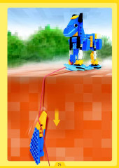 LEGO 4090 instructions page 71 – build guide