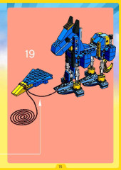 LEGO 4090 instructions page 75 – build guide