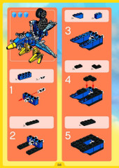 LEGO 4090 instructions page 84 – build guide