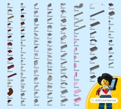 LEGO 40920 instructions page 111 – build guide