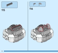 LEGO 40920 instructions page 72 – build guide