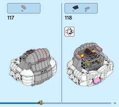 LEGO 40920 instructions page 73 – build guide