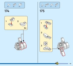 LEGO 40920 instructions page 99 – build guide