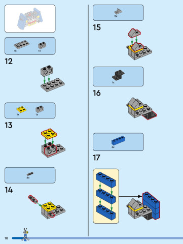 LEGO 40921 instructions page 10 – build guide