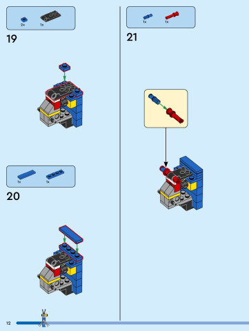 LEGO 40921 instructions page 12 – build guide