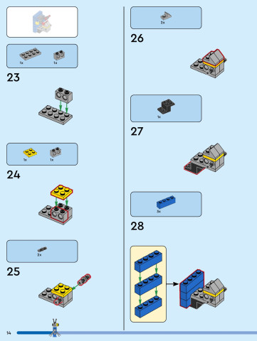 LEGO 40921 instructions page 14 – build guide