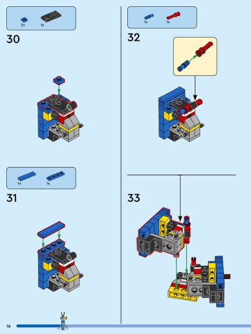 LEGO 40921 instructions page 16 – build guide