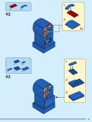 LEGO 40921 instructions page 43 – build guide