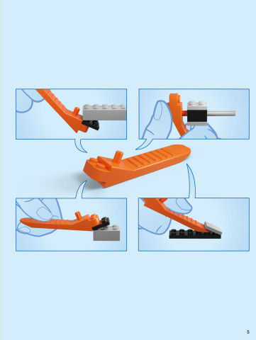 LEGO 40921 instructions page 5 – build guide